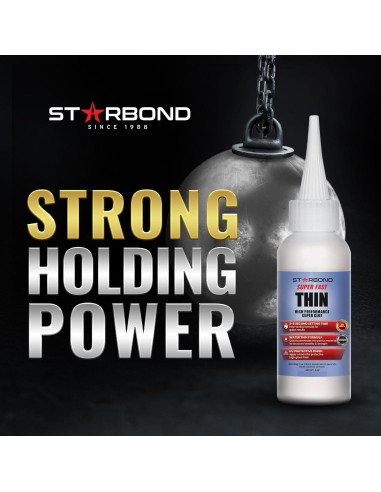 Adhesivo Instantáneo CA Starbond Super Rápido Delgado 56.7g