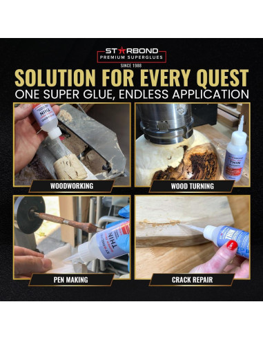 Adhesivo Instantáneo CA Starbond Super Rápido Delgado 56.7g
