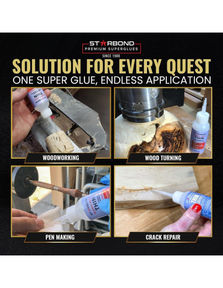 Adhesivo Instantáneo CA Starbond Super Rápido Delgado 56.7g Adhesivo Instantáneo CA Starbond Super Rápido Delgado 56.7g