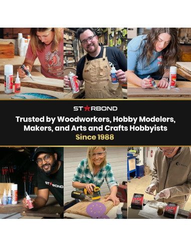 Adhesivo Instantáneo CA Starbond Super Rápido Delgado 56.7g