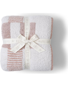 Manta Check Tile CozyChic Barefoot Dreams 137x183 cm 2