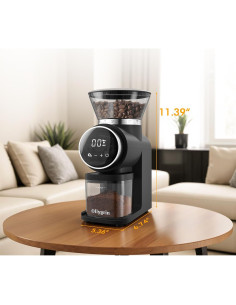 Molino de Café Eléctrico Ollygrin 30 Tamaños Molienda 2.33 kg 2