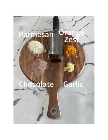 Rallador de Queso Ultra Fino EJKJ Acero Inoxidable 31.7 cm