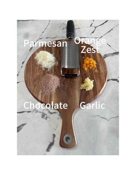 Rallador de Queso Ultra Fino EJKJ Acero Inoxidable 31.7 cm
