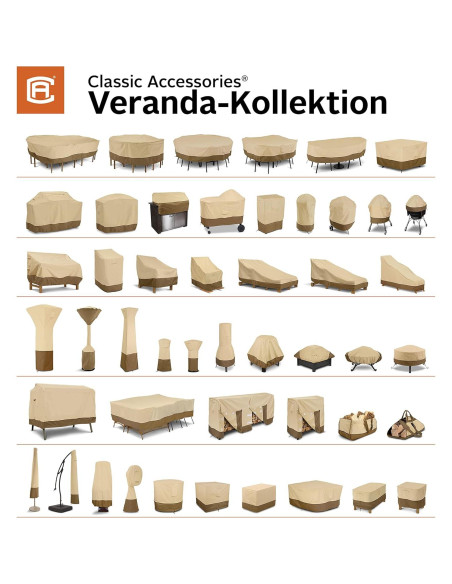 Cubierta de parrilla Classic Accessories Veranda 67 cm x 96 cm