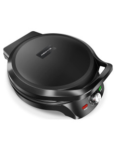 Plancha eléctrica 1500W KEINVE 2 en 1 con temporizador 30cm