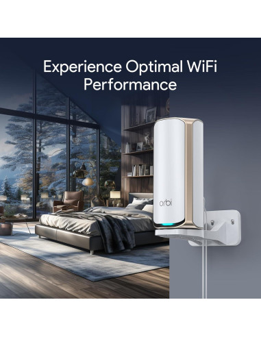 Soporte de Pared para Router Orbi WiFi 7 NETGEAR - Blanco