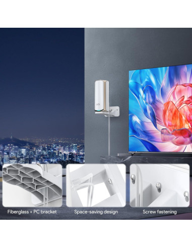 Soporte de Pared para Router Orbi WiFi 7 NETGEAR - Blanco