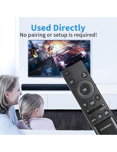 Control Remoto AH81-15047A Compatible Barra de Sonido Samsung