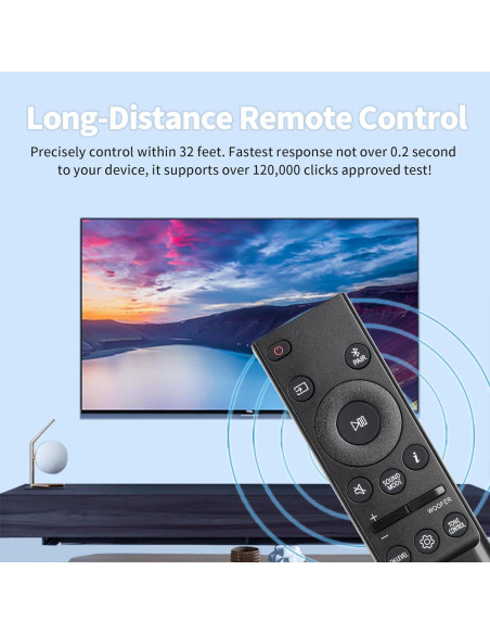 Control Remoto AH81-15047A Compatible Barra de Sonido Samsung