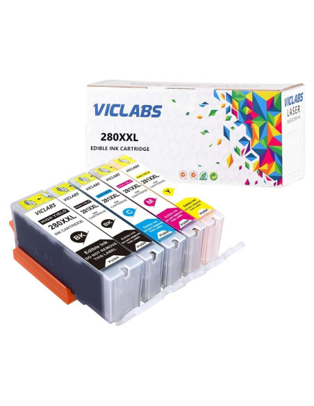 Cartuchos de tinta Canon PGI-280XXL CLI-281xxl - Paquete de 5