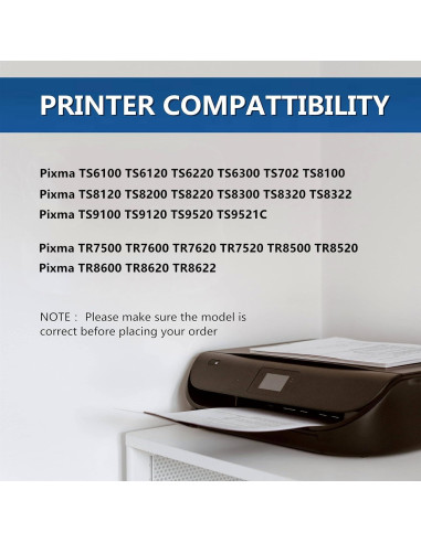 Cartuchos de tinta Canon PGI-280XXL CLI-281xxl - Paquete de 5