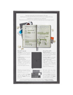 Diario de Pasión Moleskine Cine y TV Tapa Dura Grande Negro 400 Páginas 2