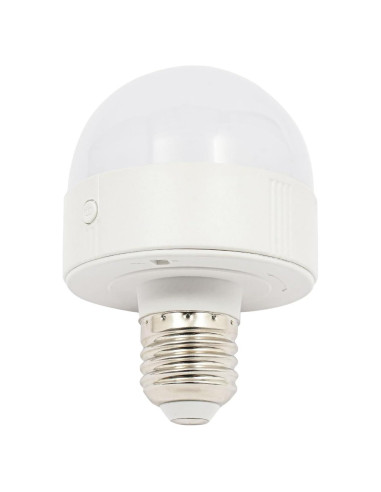 Bombilla Recargable Lemoeyes E26 E27 RGB con Control Remoto