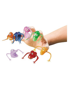 Títeres de dedo neón Oriental Trading - 72 piezas - 3.81 cm