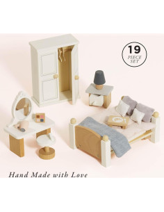 Le Toy Van Casa de Muñecas Daisylane Dormitorio Principal Madera 2