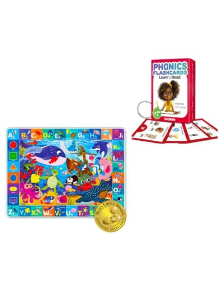 Manta de Juego para Bebés QUOKKA 150x112 cm + Tarjetas CVC