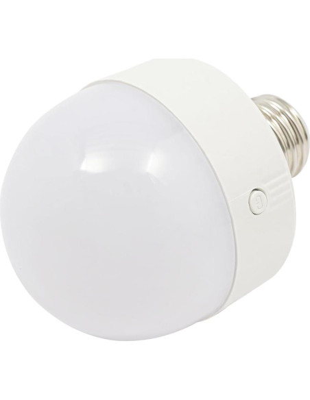 Bombilla Recargable Lemoeyes E26 E27 RGB con Control Remoto