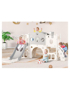 Tobogán 8 en 1 Babytronic para Niños - Interior y Exterior