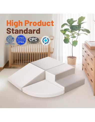 Bloques de Escalada de Espuma TODIBY para Niños 3+ - 4 Piezas