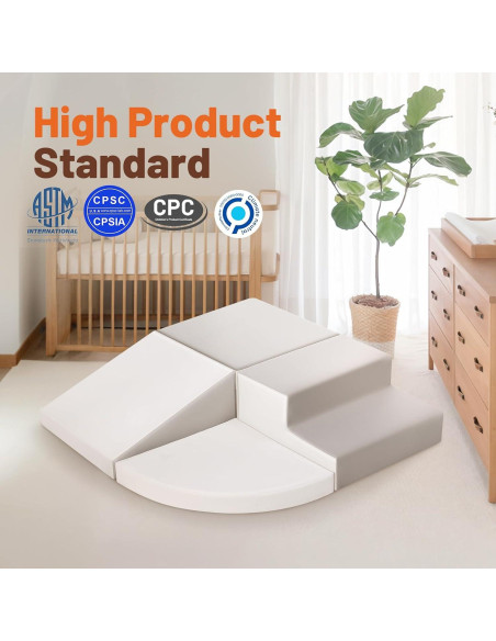 Bloques de Escalada de Espuma TODIBY para Niños 3+ - 4 Piezas