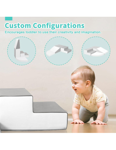 Bloques de Escalada de Espuma TODIBY para Niños 3+ - 4 Piezas