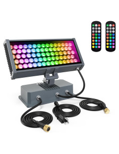 Luz de Lavado de Pared LED 288W ATCD RGBW Enlazable 28800LM