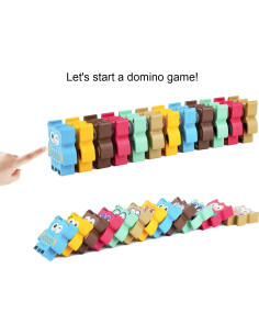 Juguetes Apilables de Madera Berry President - 12 Piezas Búhos 2