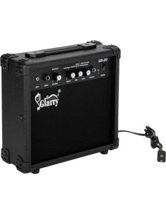 Amplificador de Bajo Eléctrico Glarry 20W Portátil con Auriculares 2