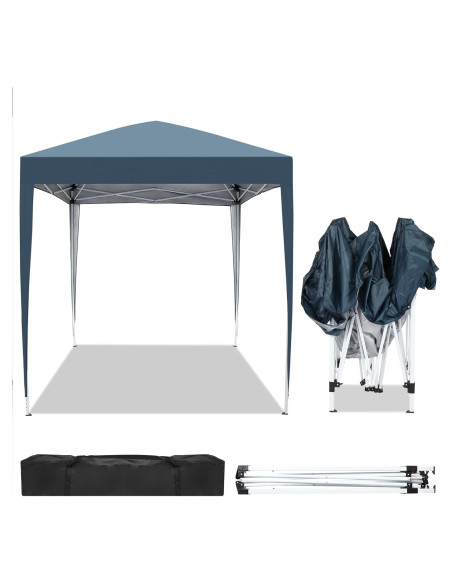 Carpa Instantánea Portátil Gearvato 2x2m Impermeable Azul