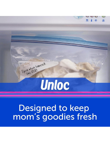 Bolsas de Almacenamiento Ziploc 2 Galones 10 Unidades Reutilizables