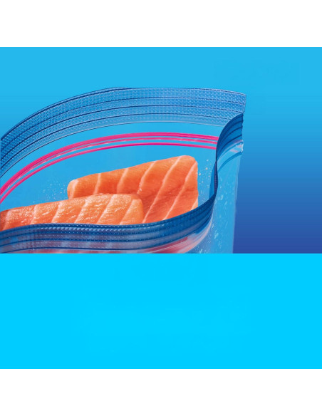 Bolsas de Almacenamiento Ziploc 2 Galones 10 Unidades Reutilizables