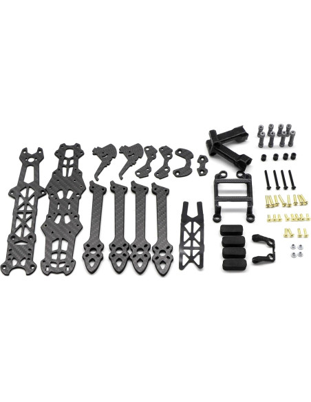 Marco de Dron FPV 224mm HD FPVDrone Fibra de Carbono 5"