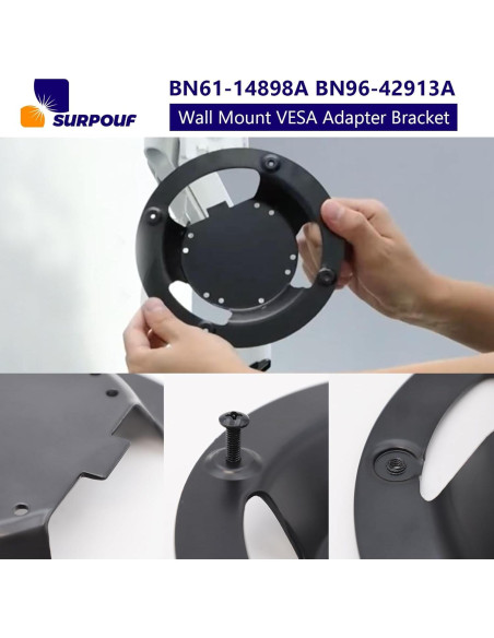 Soporte de Montaje en Pared VESA SURPOUF para Monitores Samsung Odyssey G6 G7 27-49"