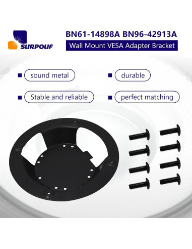 Soporte de Montaje en Pared VESA SURPOUF para Monitores Samsung Odyssey G6 G7 27-49"