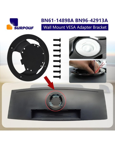 Soporte de Montaje en Pared VESA SURPOUF para Monitores Samsung Odyssey G6 G7 27-49"