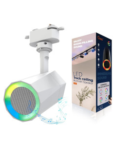 Altavoz Bluetooth Gsou con Luz RGB y Control Remoto 12W