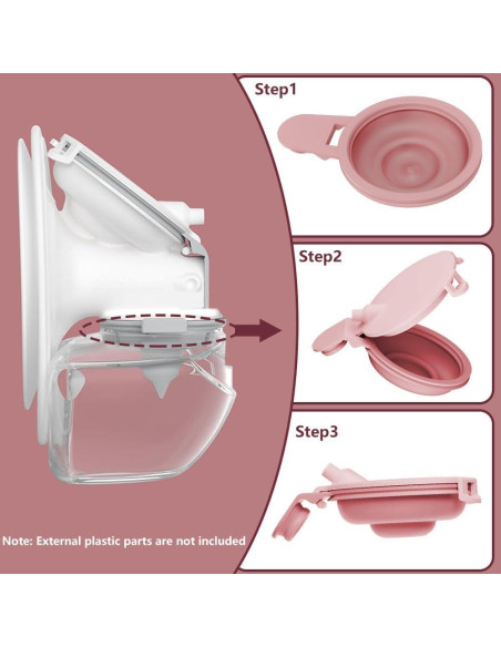 4 Piezas Diafragmas de Silicona BDICOVE para Momcozy M9
