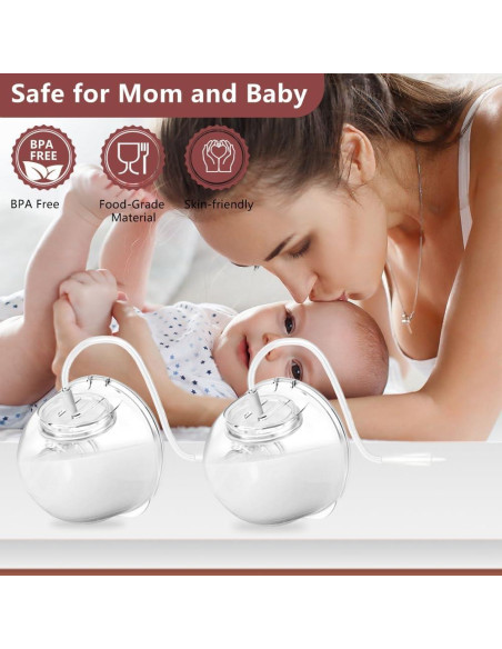 Juego de 2 Copas de Recolección de Leche IVARONAL + 10 Insertos