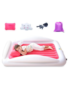Cama de viaje inflable Sleepah SL101 para niños - Coral
