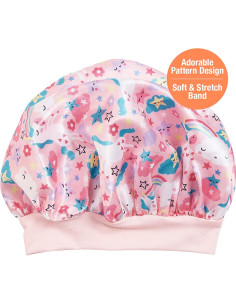 Gorra de Satén para Dormir Red by Kiss Unicornio Rosa 1-4 Años 2