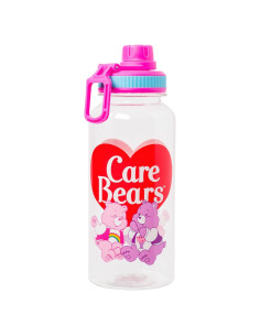Botella de Plástico Silver Buffalo Care Bears 0.95L con Stickers