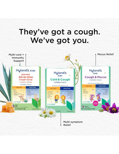 Jarabe para la tos y resfriado Hyland's 118 ml - Niños 2 años+