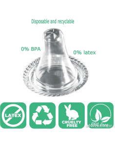 200 Cubiertas de Probe para Termómetro de Oído Braun - Desechables 2