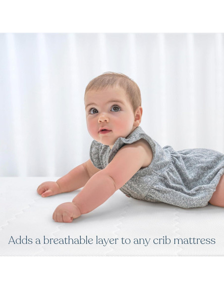 Funda de Colchón para Cuna HALO Transpirable Impermeable 71x133 cm