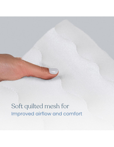 Funda de Colchón para Cuna HALO Transpirable Impermeable 71x133 cm