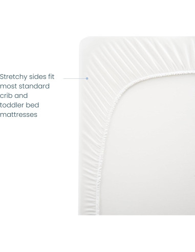 Funda de Colchón para Cuna HALO Transpirable Impermeable 71x133 cm