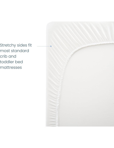 Funda de Colchón para Cuna HALO Transpirable Impermeable 71x133 cm