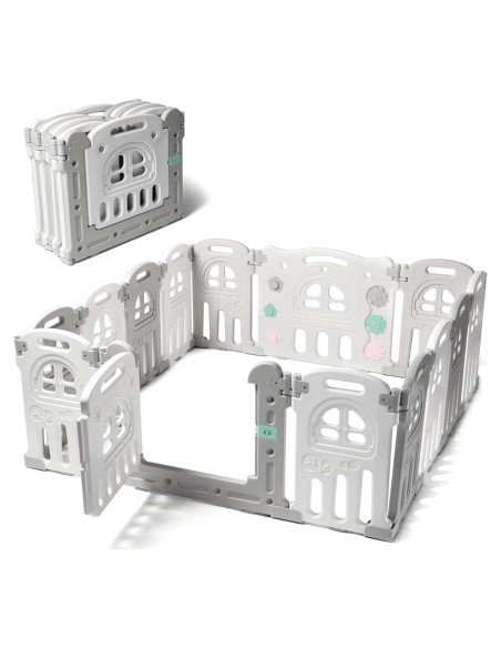 Parque Infantil Plegable Play22 de 14 Paneles - Seguridad para Niños