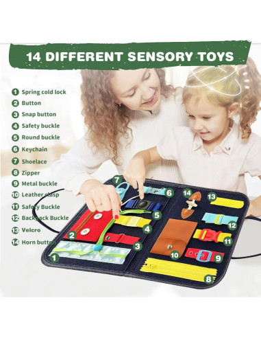 Juguete Fidget Terapéutico Bluefinc para Alzheimer y Demencia